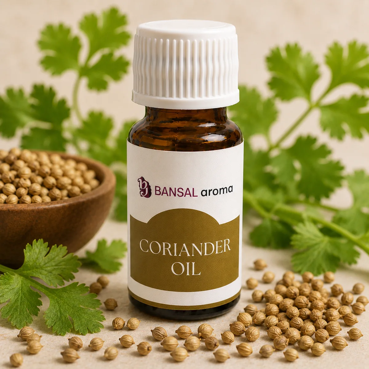 Coriander Oil – bulk supply from Bansal Aroma