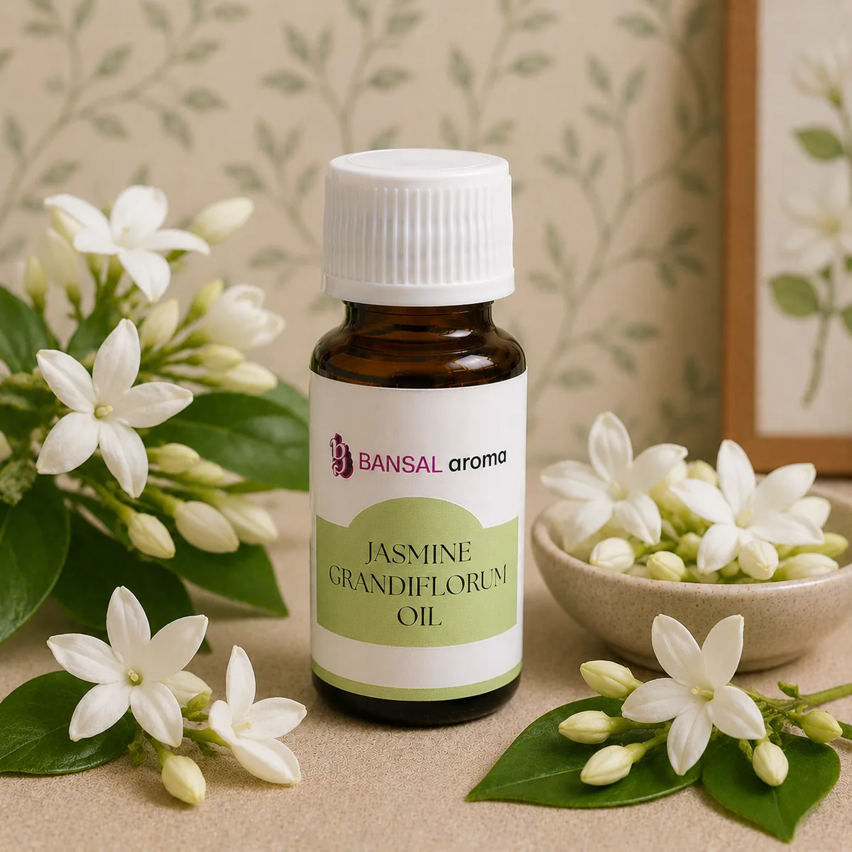 Jasmine Grandiflorum Oil – bulk supply from Bansal Aroma