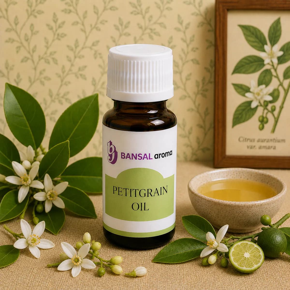 Petitgrain Oil – bulk supply from Bansal Aroma
