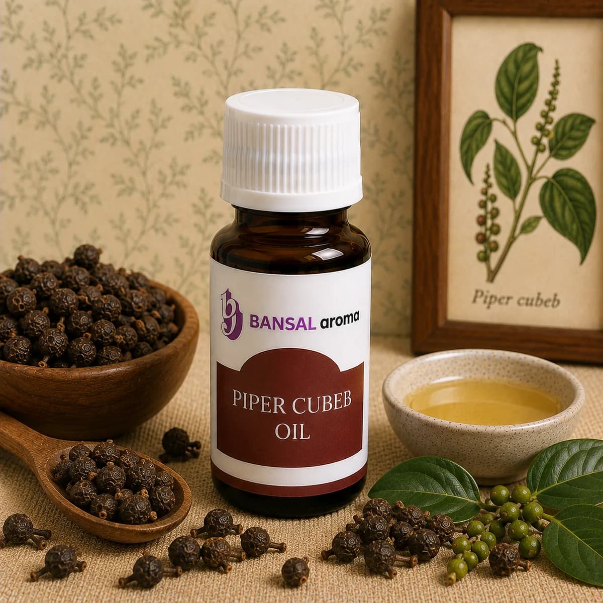 Piper Cubeb Oil – bulk supply from Bansal Aroma