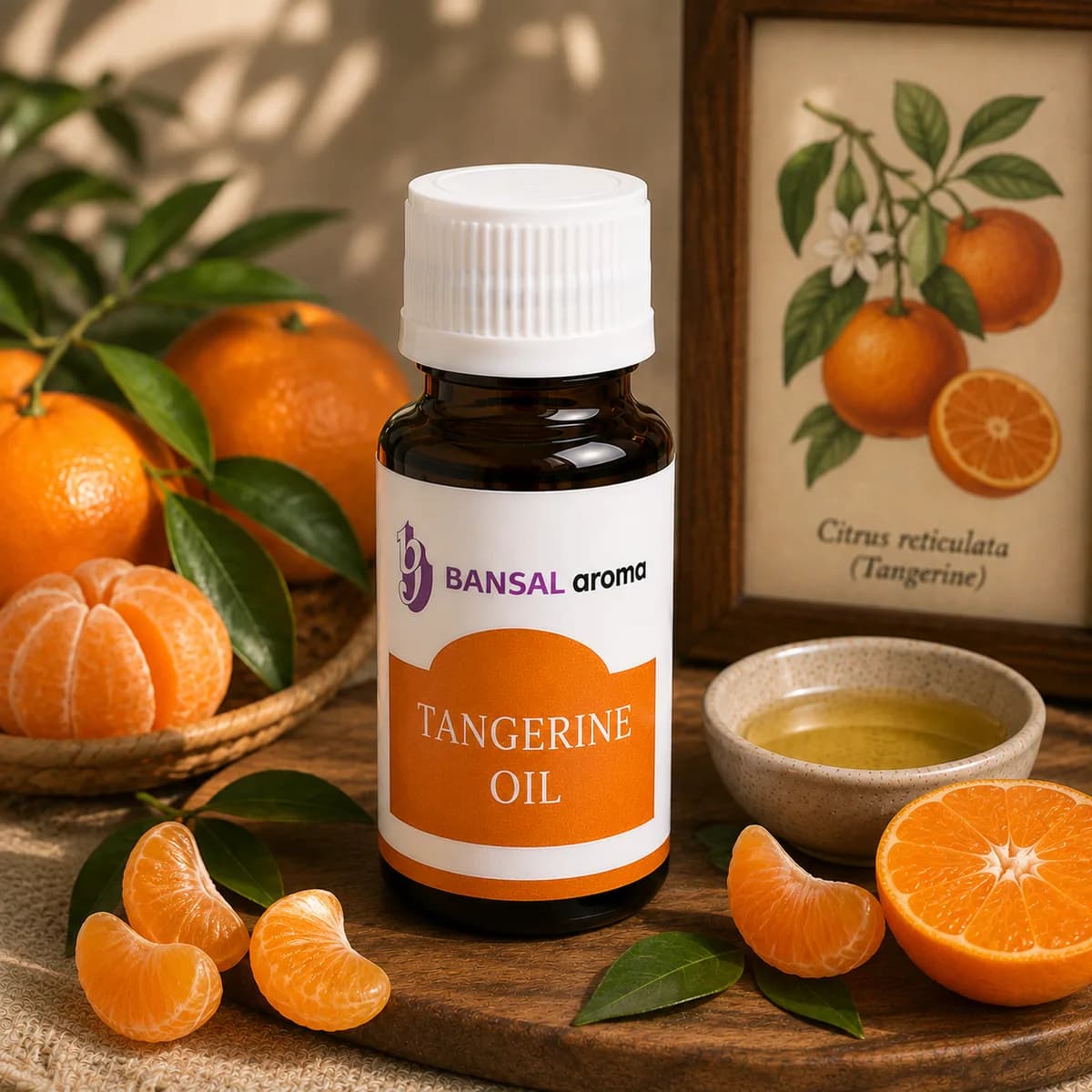 Tangerine Oil – bulk supply from Bansal Aroma