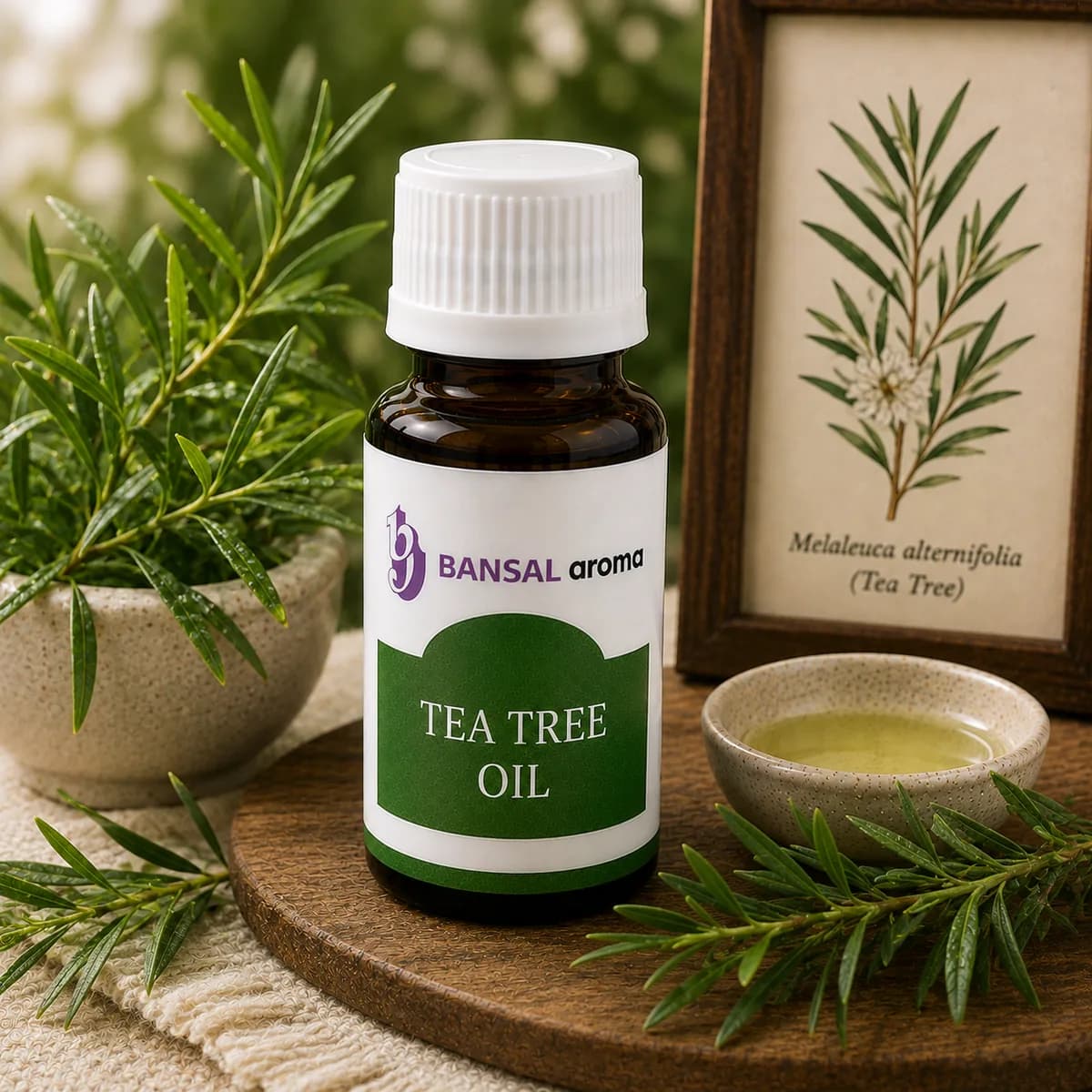 Tea Tree Oil – bulk supply from Bansal Aroma