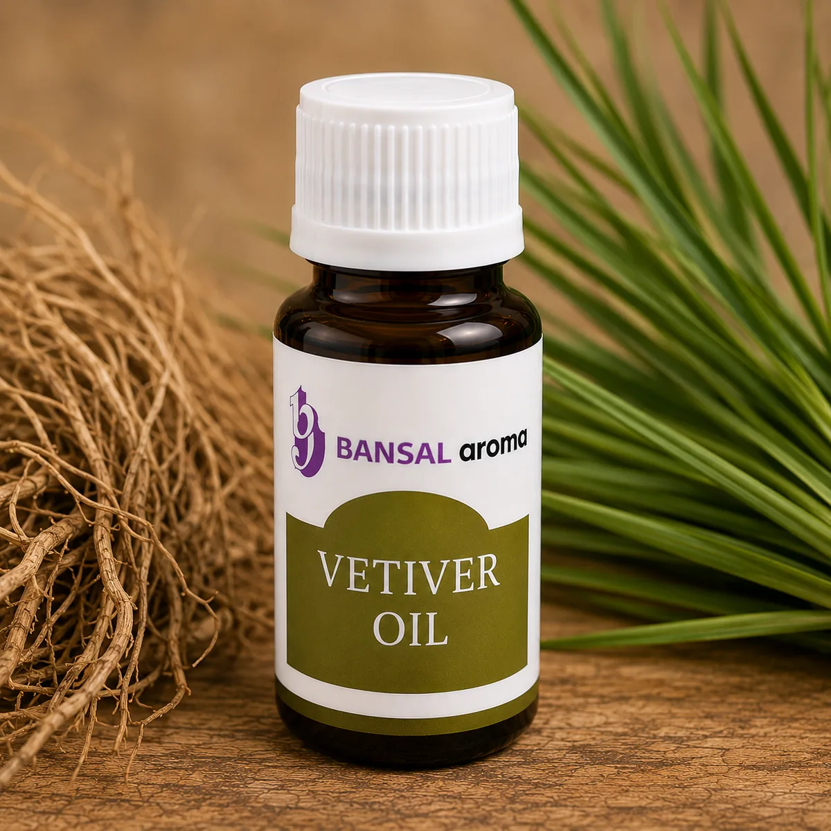 Vetiver Oil – bulk supply from Bansal Aroma